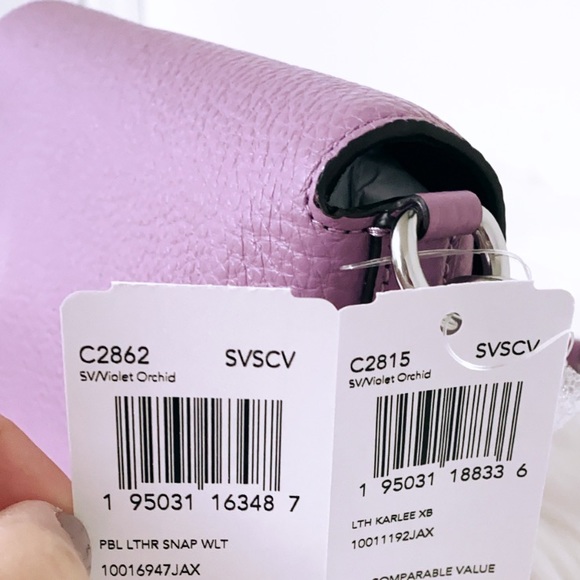 New💃Coach Karlee Crossbody and Snap Wallet Set - Picture 12 of 12